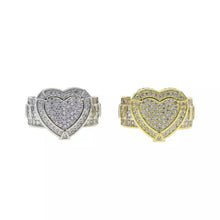 Load image into Gallery viewer, Diamond Heart Ring