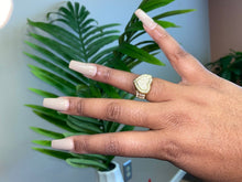 Load image into Gallery viewer, Diamond Heart Ring