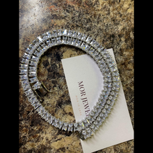 Load image into Gallery viewer, Princess Cut Diamond Necklace