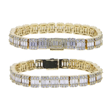 Load image into Gallery viewer, DIAMOND BAGUETTE BRACELET