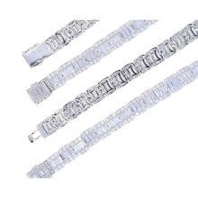 Load image into Gallery viewer, DIAMOND BAGUETTE BRACELET