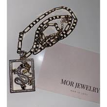 Load image into Gallery viewer, Figaro Dragon Necklace
