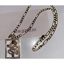 Load image into Gallery viewer, Figaro Dragon Necklace