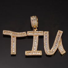 Load image into Gallery viewer, Custom diamond name necklace