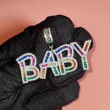 Load image into Gallery viewer, Custom diamond name necklace