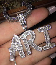 Load image into Gallery viewer, Custom diamond name necklace