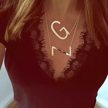 Load image into Gallery viewer, Initial Statement Necklace