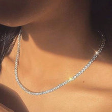 Load image into Gallery viewer, Diamond Tennis Necklace