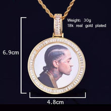 Load image into Gallery viewer, Custom Photo Pendant