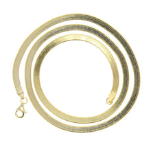 Load image into Gallery viewer, Gold Herringbone Necklace