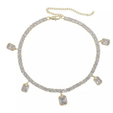 Load image into Gallery viewer, Diamond Charm Choker