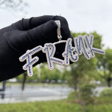 Load image into Gallery viewer, Blue Bling Pendant