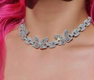 Butterfly Link Necklace