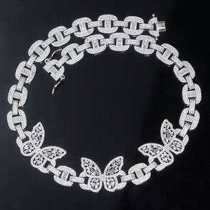 Butterfly Link Necklace