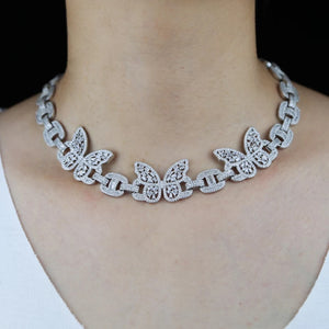 Butterfly Link Necklace