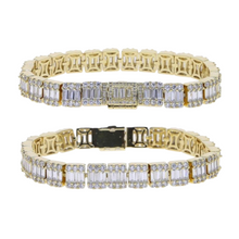 Load image into Gallery viewer, DIAMOND BAGUETTE BRACELET
