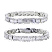 Load image into Gallery viewer, DIAMOND BAGUETTE BRACELET
