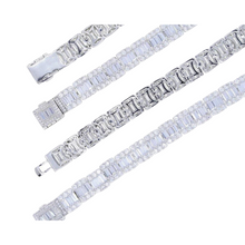 Load image into Gallery viewer, DIAMOND BAGUETTE BRACELET
