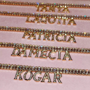 Nameplate Anklet