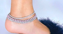 Load image into Gallery viewer, Diamond Tennis Anklet
