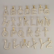 Load image into Gallery viewer, Bling Initial Necklace
