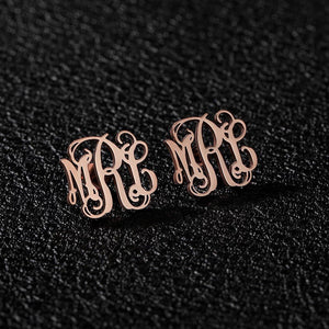 Personalized Stud Earrings