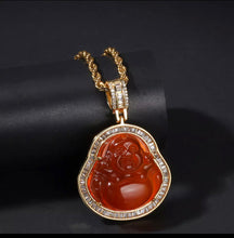 Load image into Gallery viewer, Buddha pendant necklace
