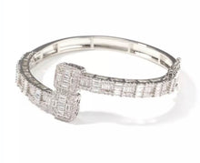 Load image into Gallery viewer, Diamond Square Tennis Bracelet
